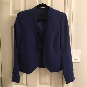 The Limited open front size M blue blazer